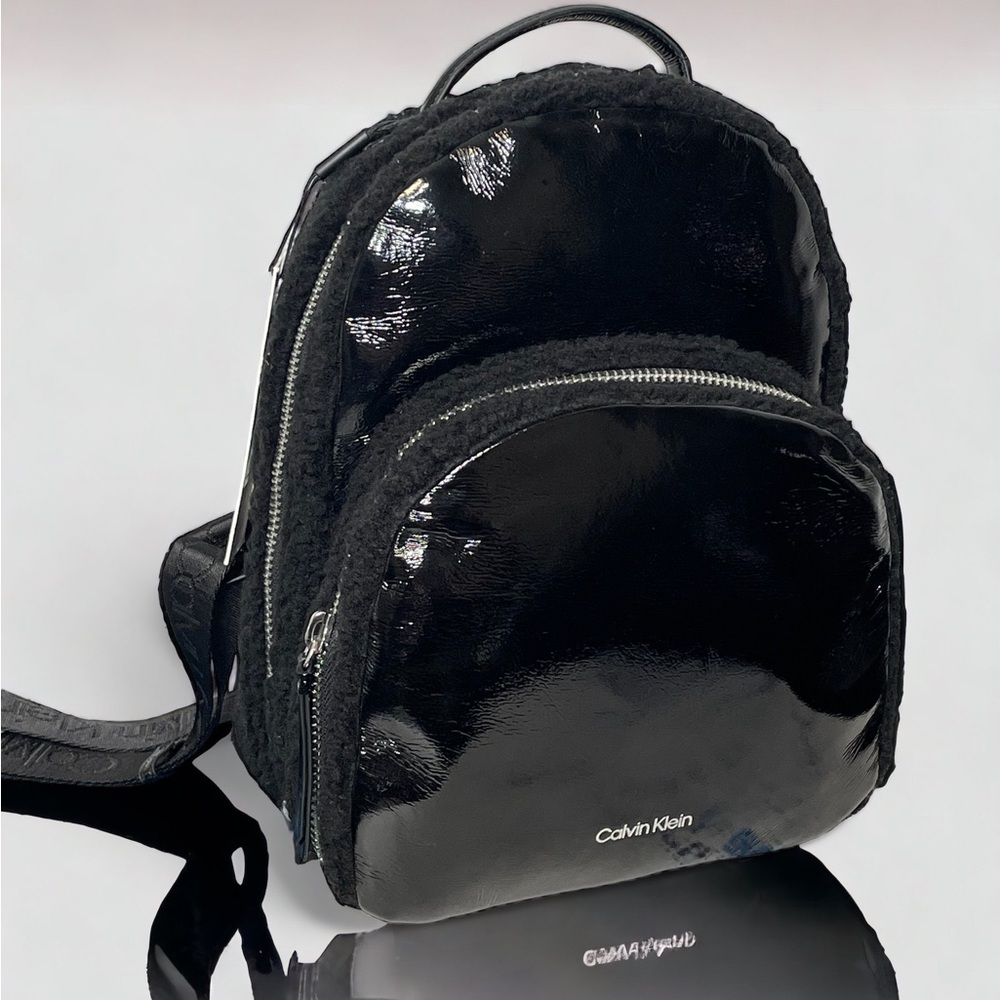 Calvin Klein Estelle Novelty-Backpack, Black/Black